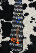 Trumpets & Musical Sheet Tie