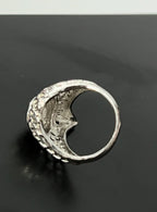 Bald Eagle Silver Ring