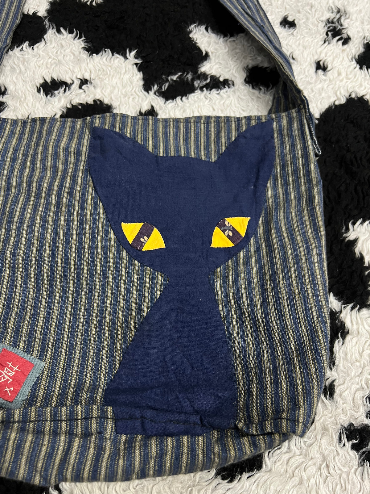 Cat Patchwork Bag