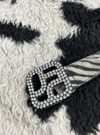 Zebra Print Belt