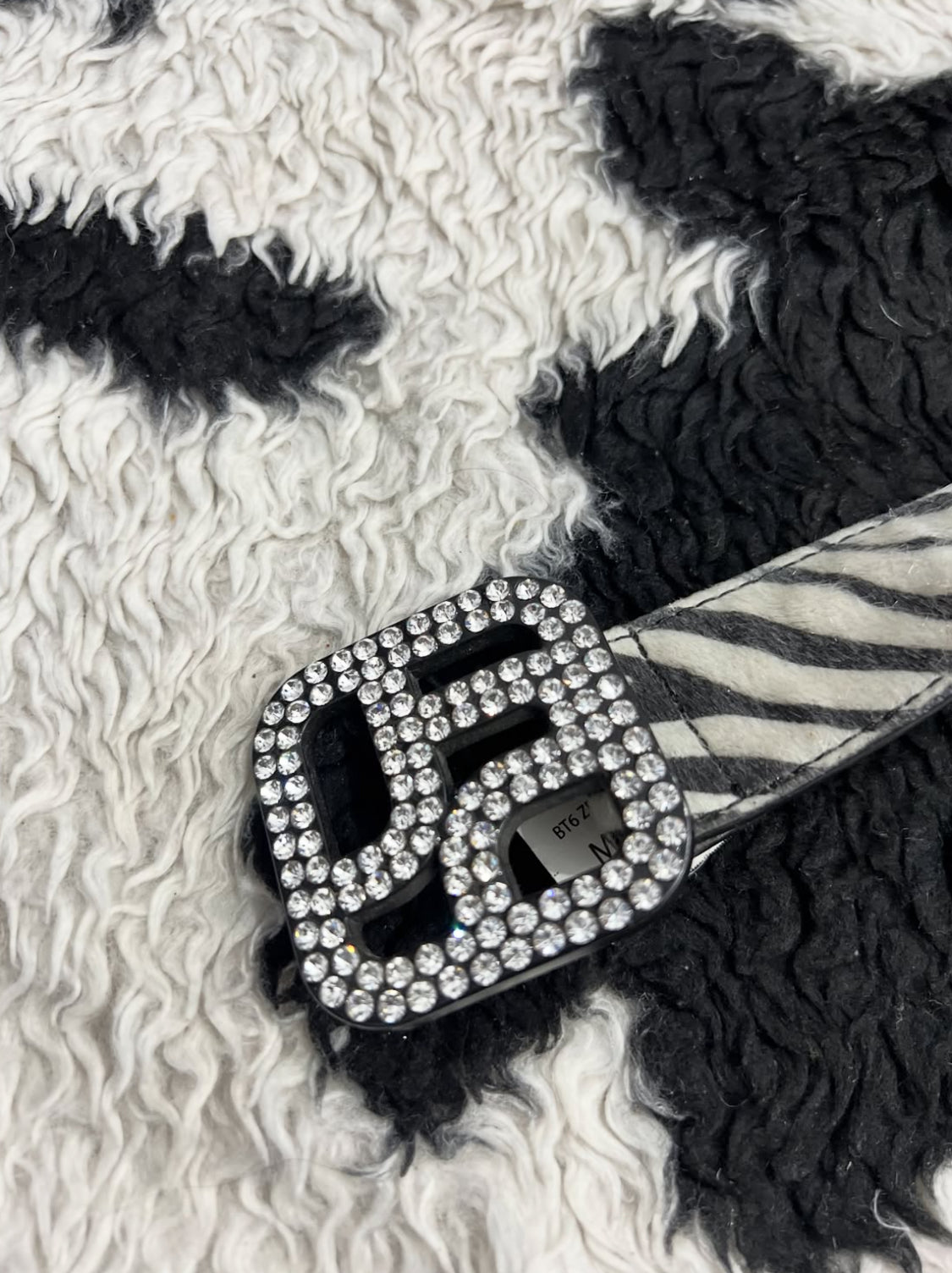 Zebra Print Belt