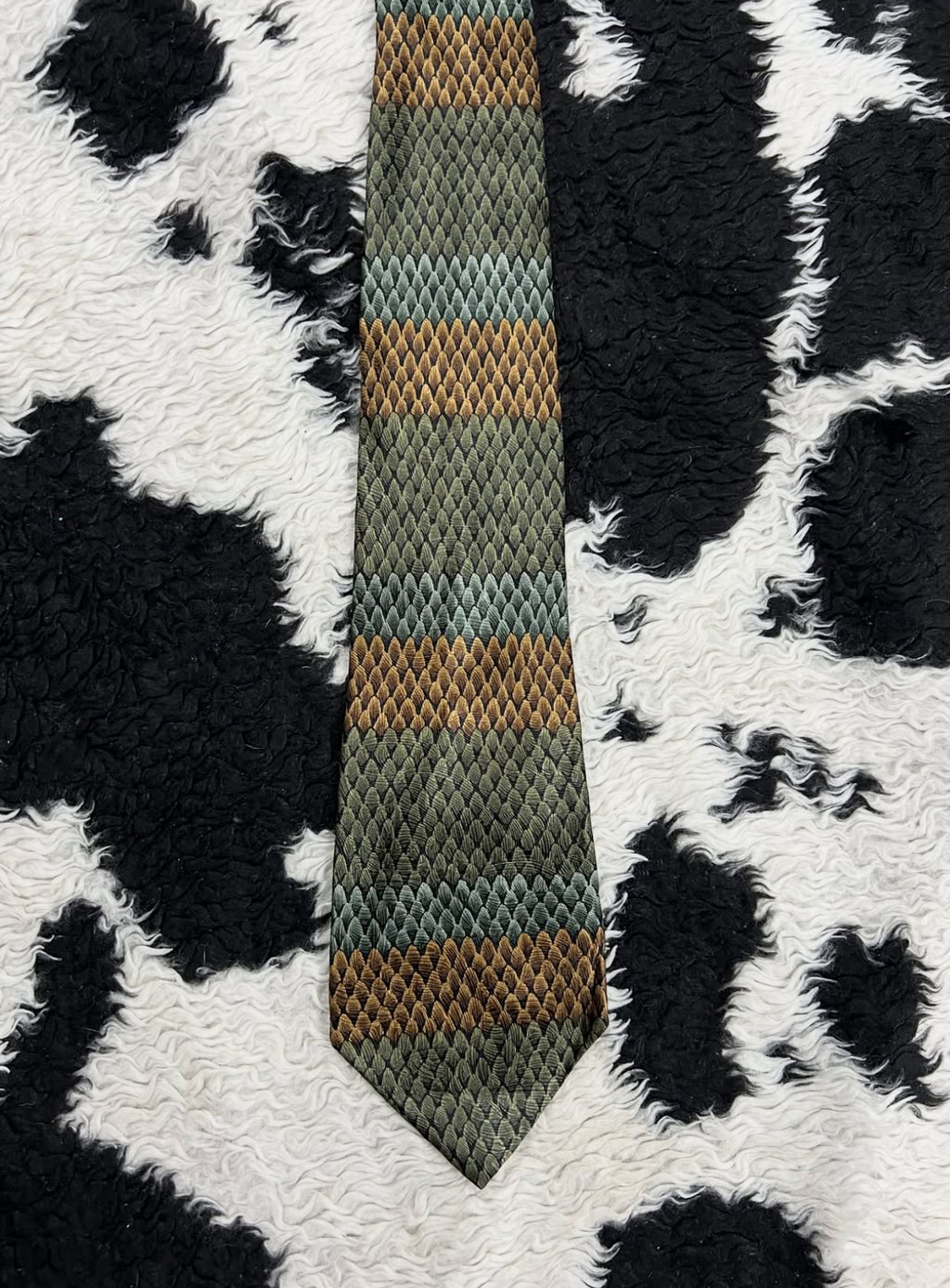 Coral Snake Skin Tie