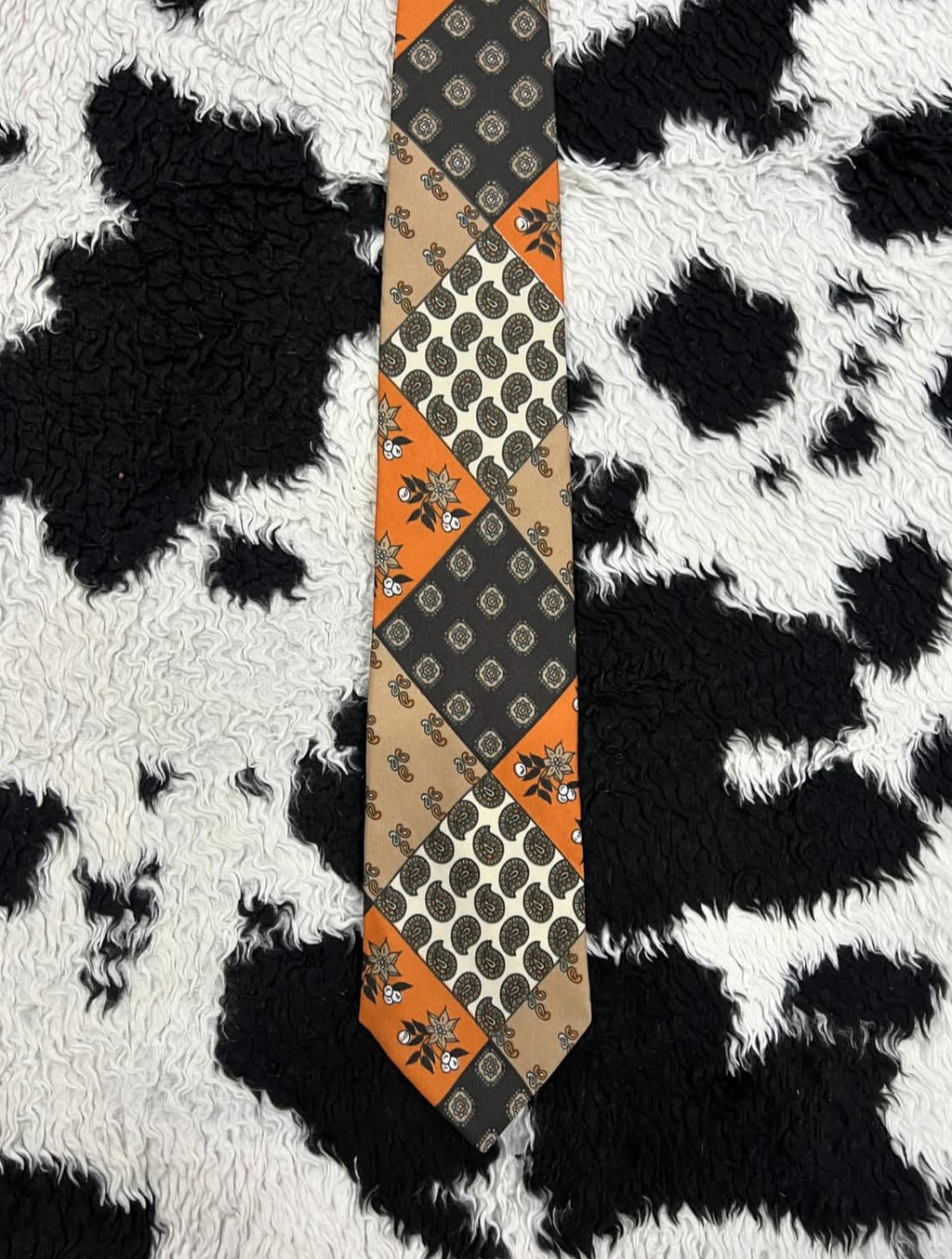 Prestwick Paisley Patch Tie
