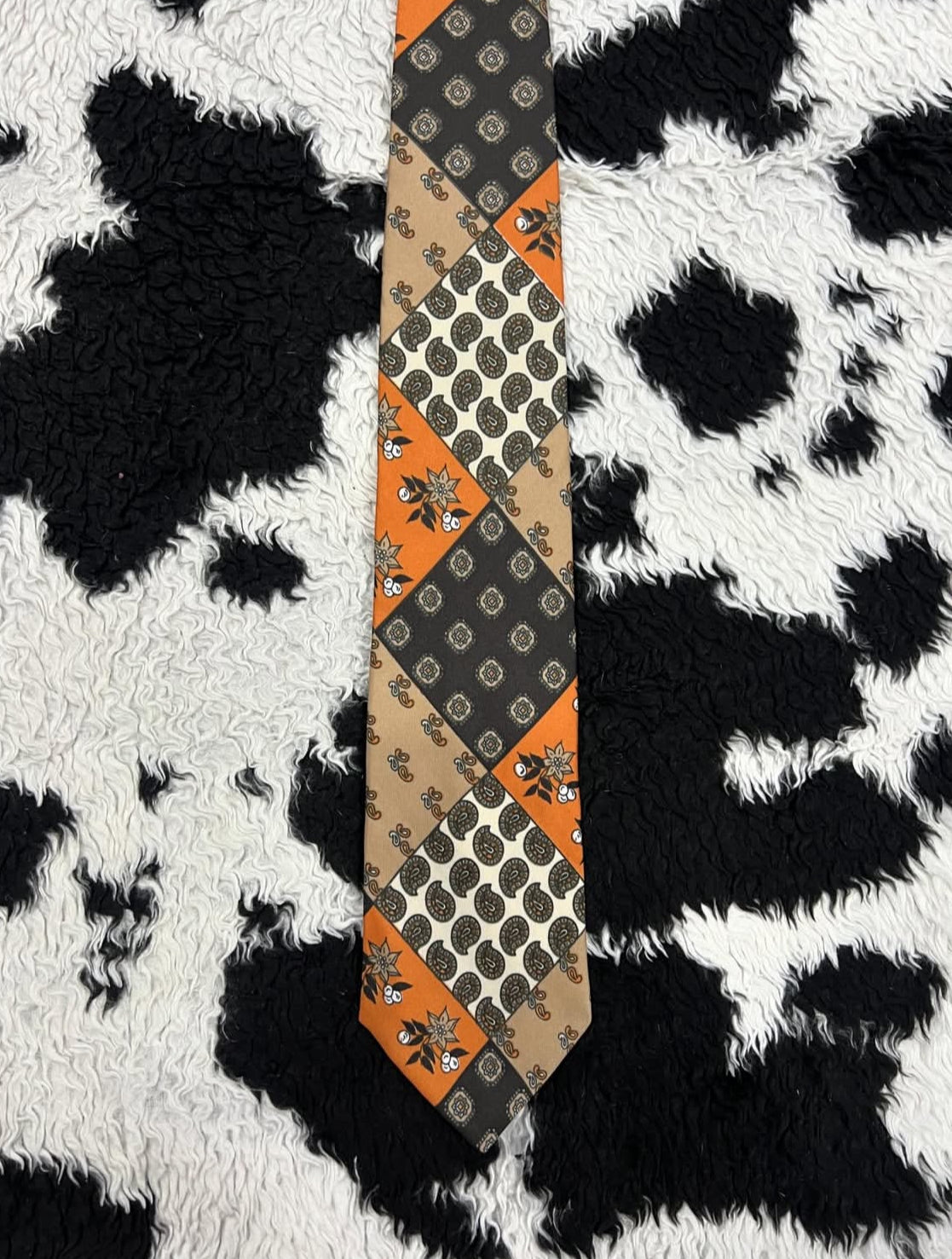 Prestwick Paisley Patch Tie