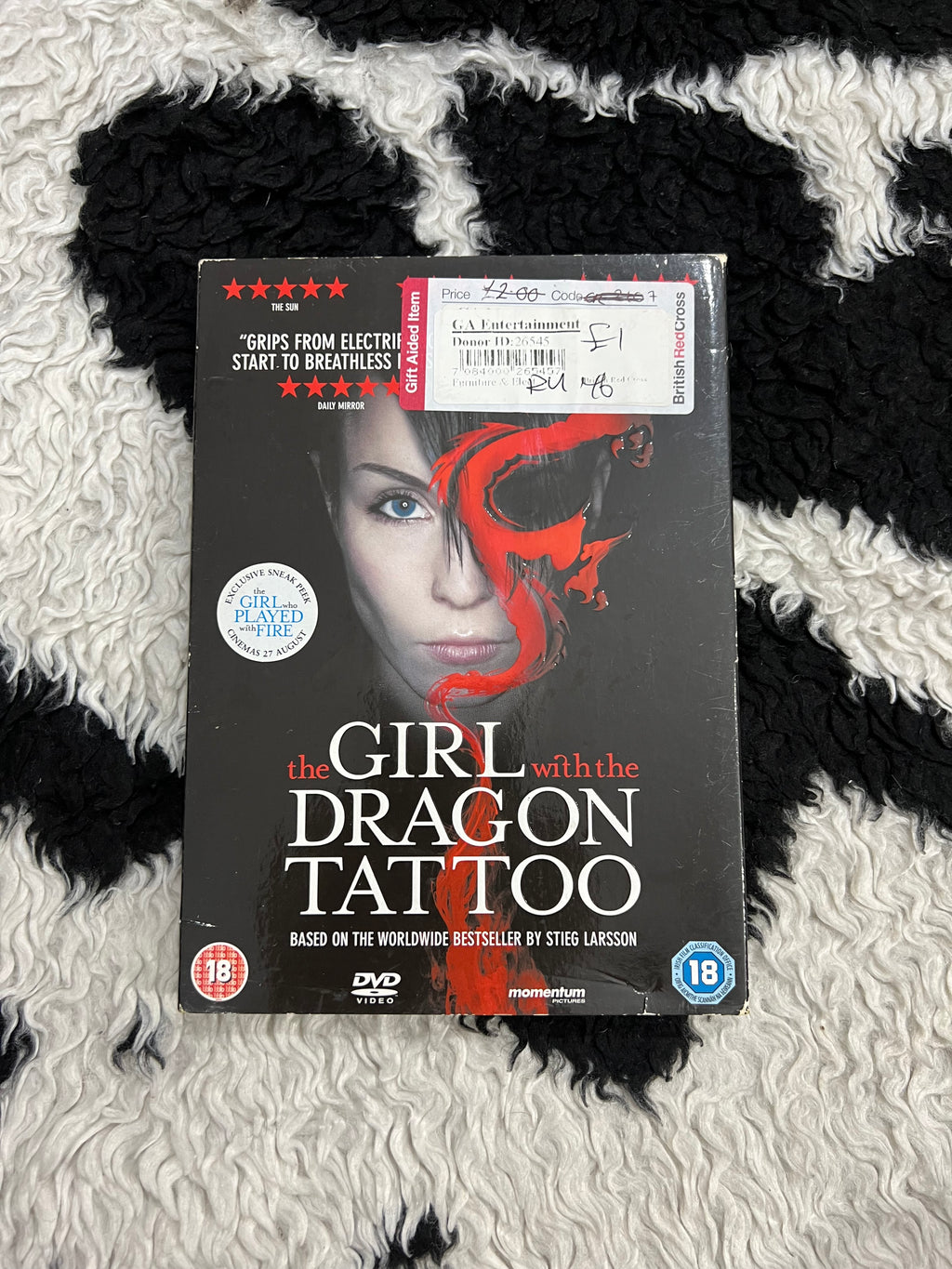 The Girl with the Dragon Tattoo DVD