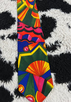 Vibrant Abstract Tie