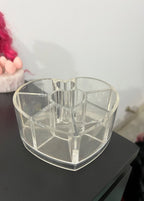Heart Makeup Organizer