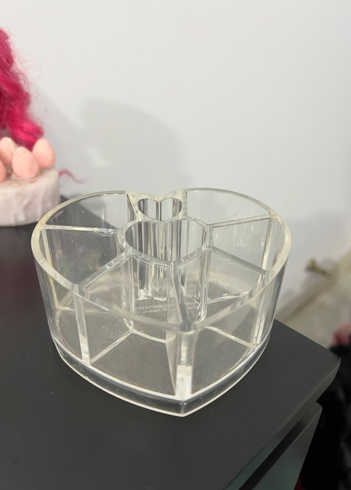 Heart Makeup Organizer