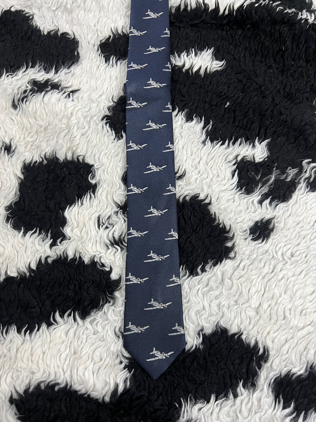 Aircrafts Narrow Tie