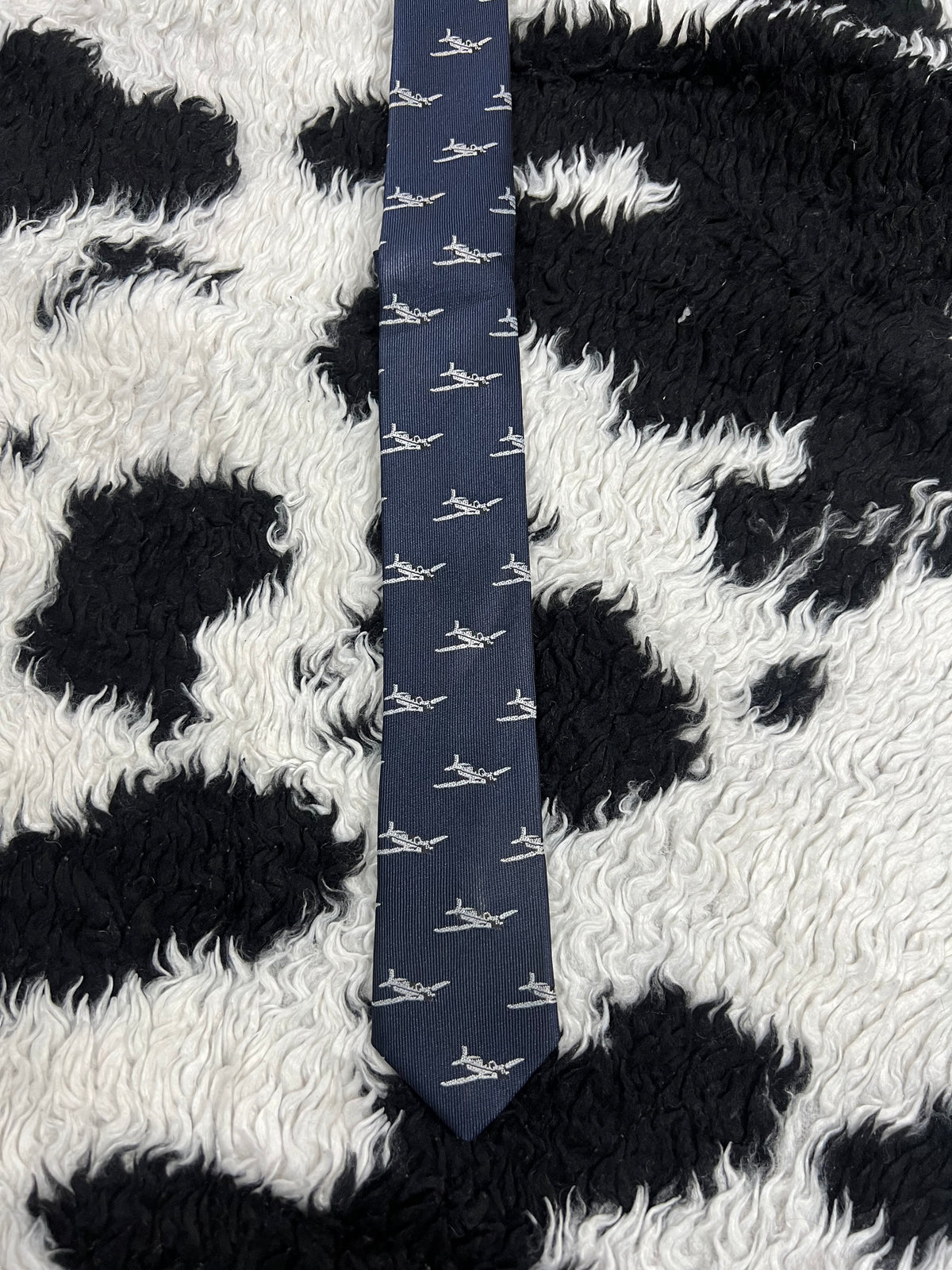 Aircrafts Narrow Tie