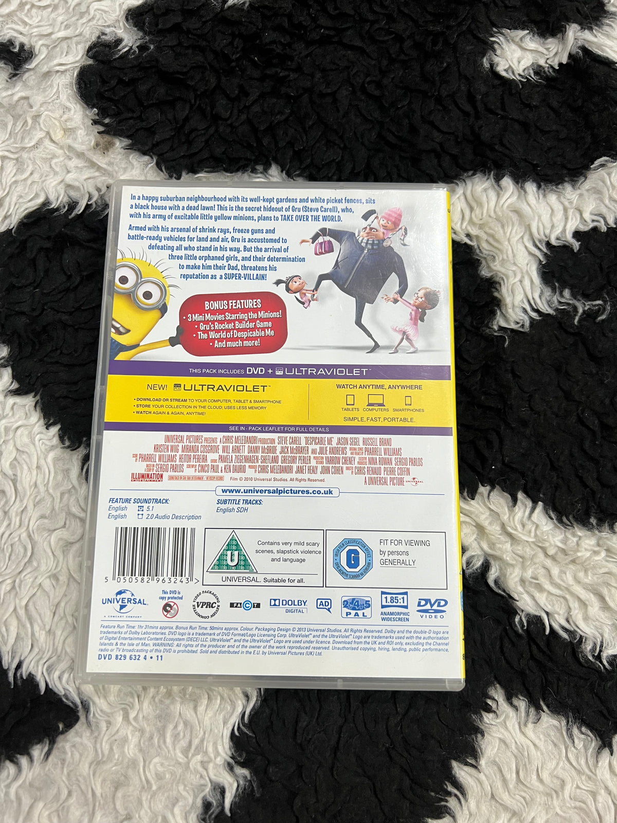 Despicable Me Minions DVD