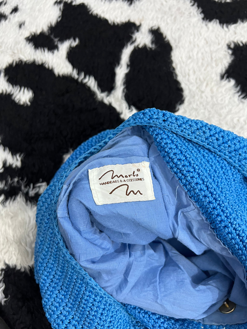 Vibrant Blue Shoulder Bag