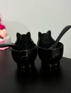 Black Cat Measuring Cups Set