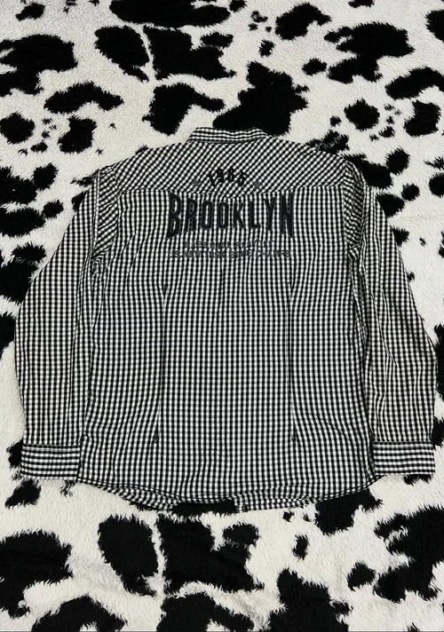 1965 Brooklyn Baseball Embroidered Buttonup