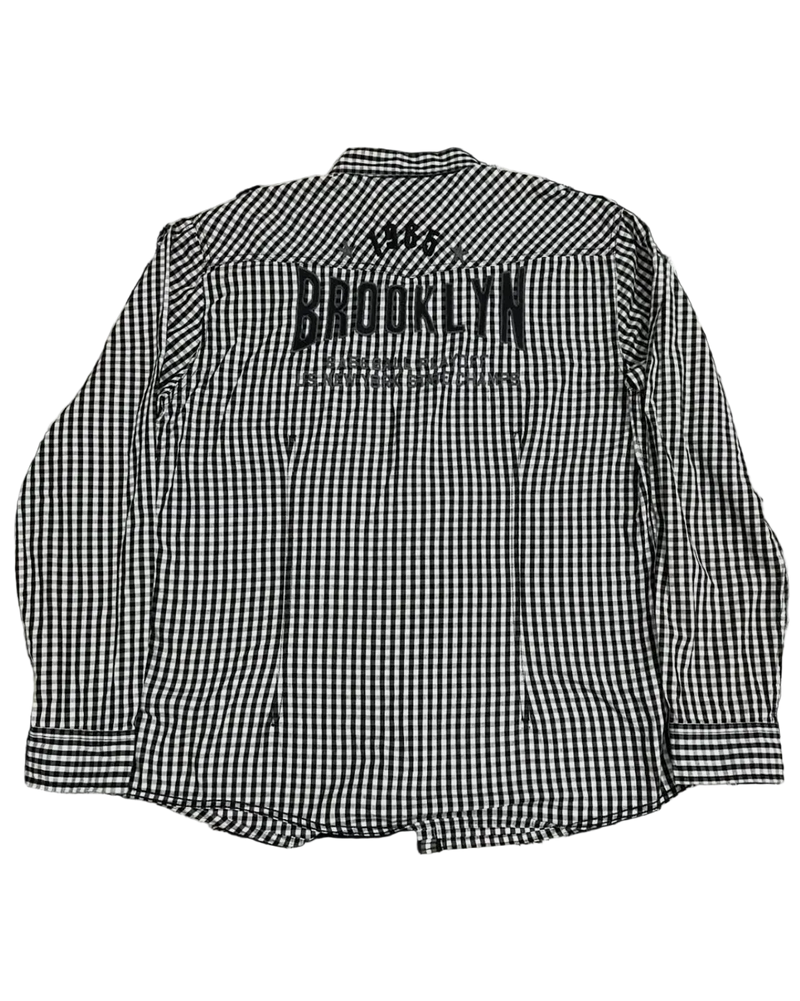 1965 Brooklyn Baseball Embroidered Buttonup