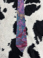 Alessandro Man in River Boat Art Tie