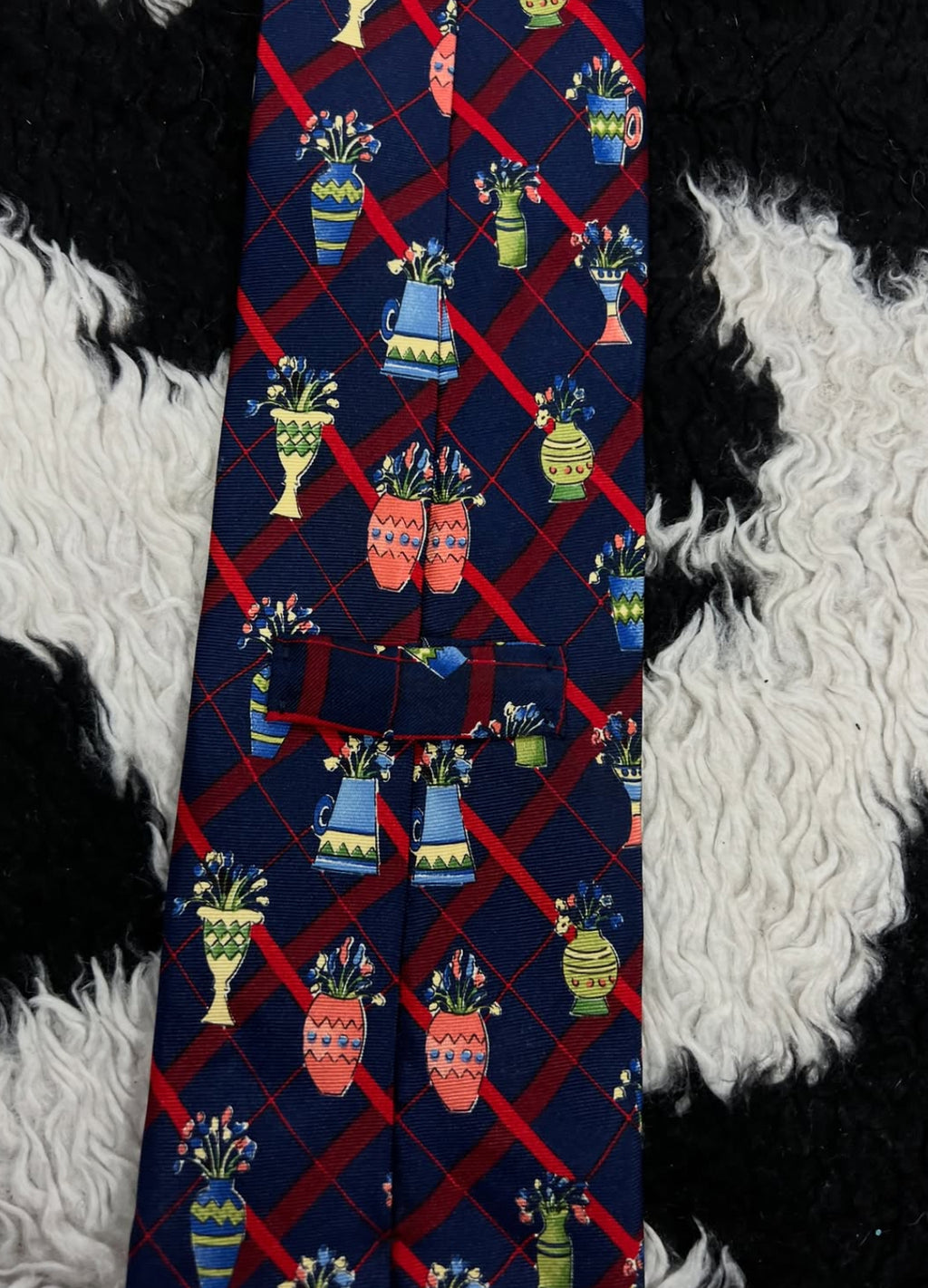 Flower Pots Tie