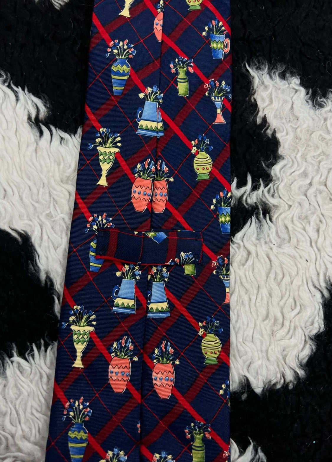 Flower Pots Tie