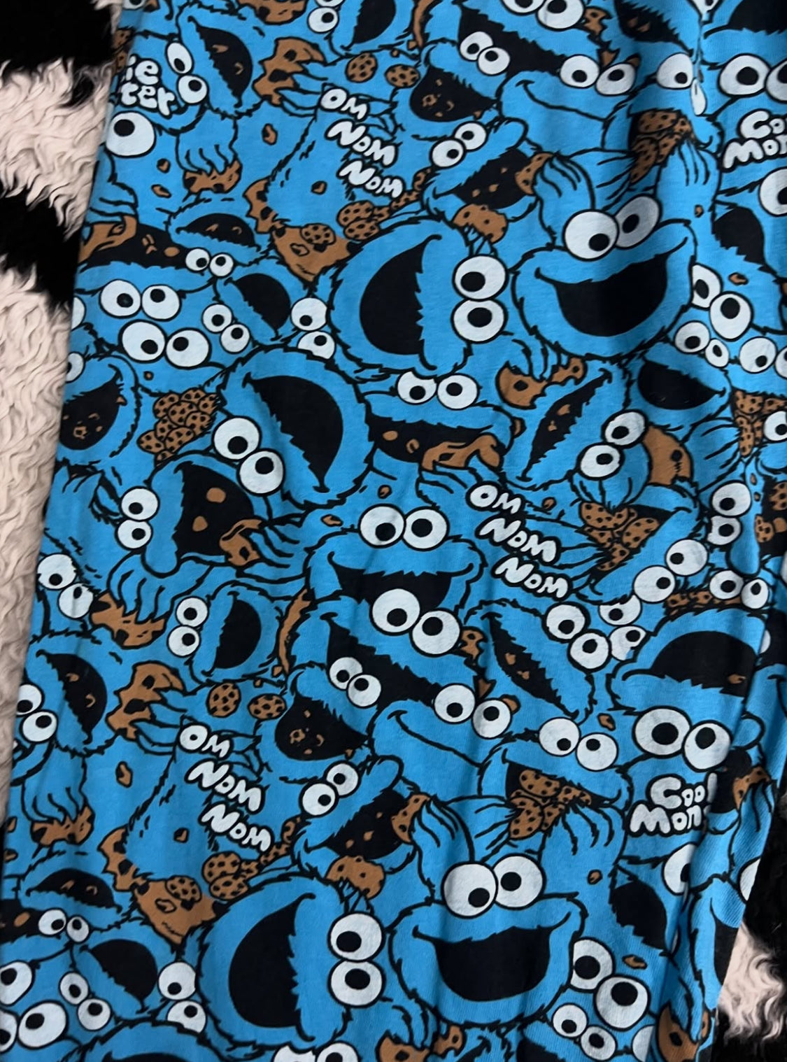 Cookie Monster PJs (Medium)