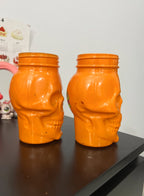 Skull Glass Jars