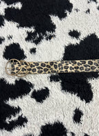 Glittery Cheetah Print Belt