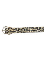 Glittery Cheetah Print Belt