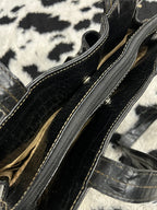 Crazy Horse Black Handbag