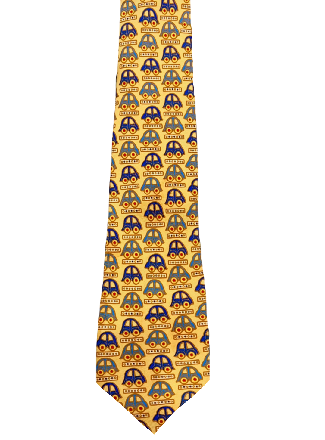 Yellow Cars Tie