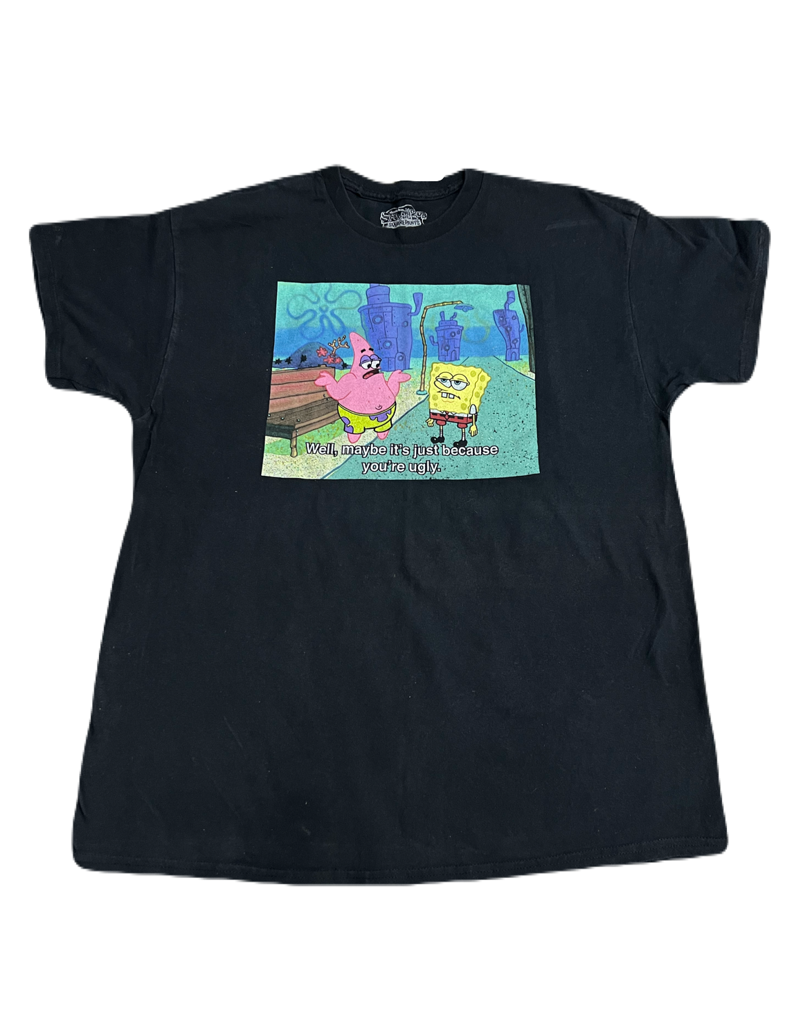 Spongebob & Patrick Meme Tee (Large)