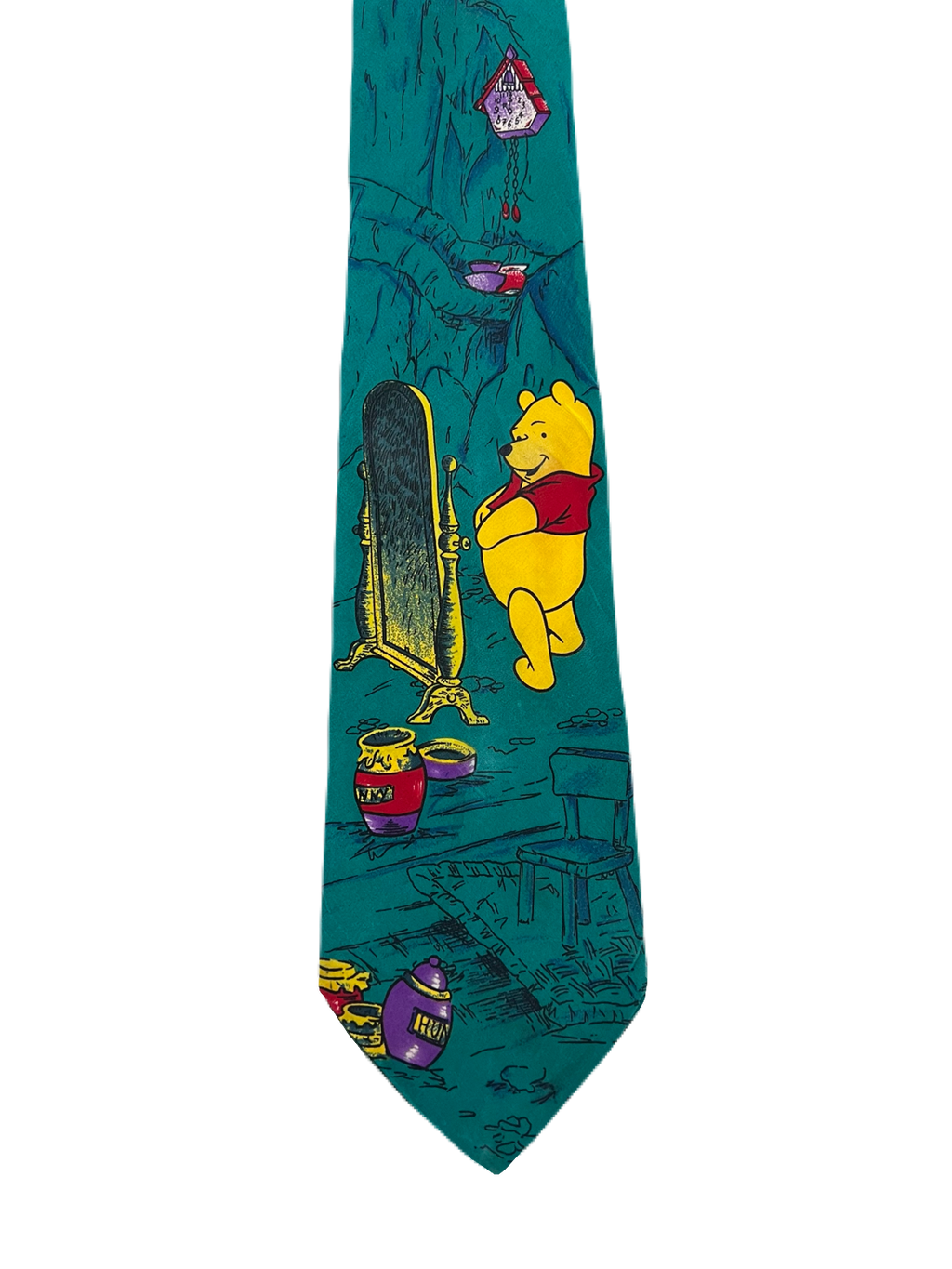 Winnie the Pooh in Mirror Tie