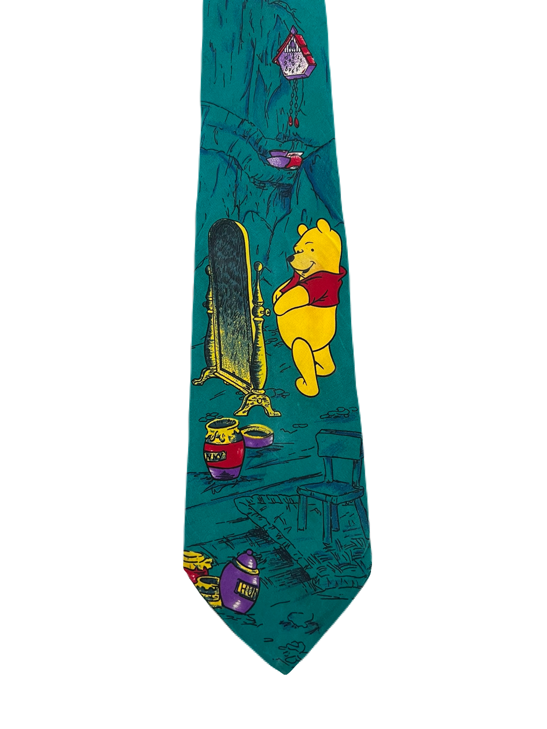 Winnie the Pooh in Mirror Tie