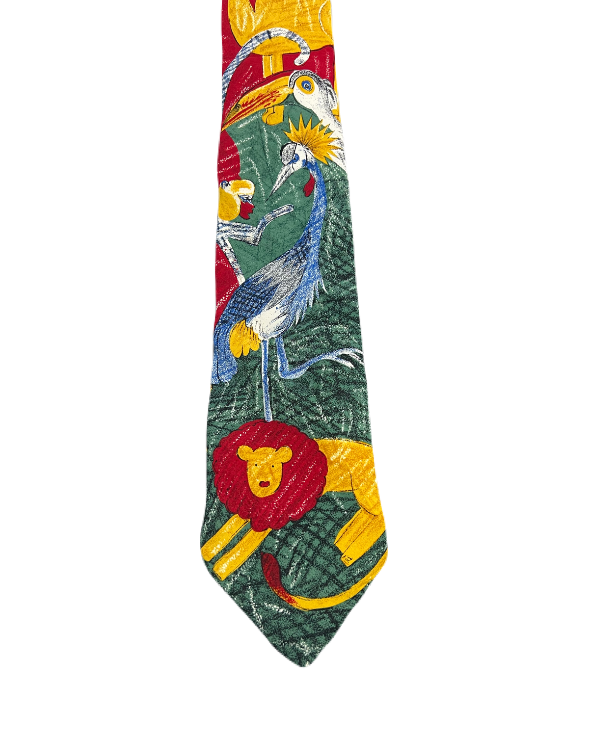 WWF Animals Graphic Tie