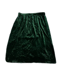 Green Velvet Skirt