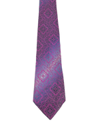Purple Fully Embroidered Tie