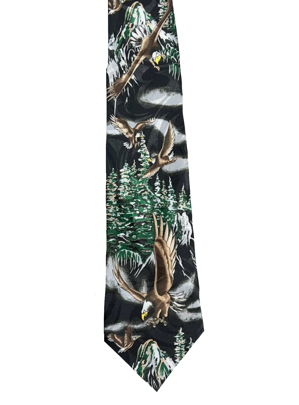 Eagles in Mountains Tie