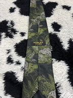 Fully Embroidered Kiwi Tie