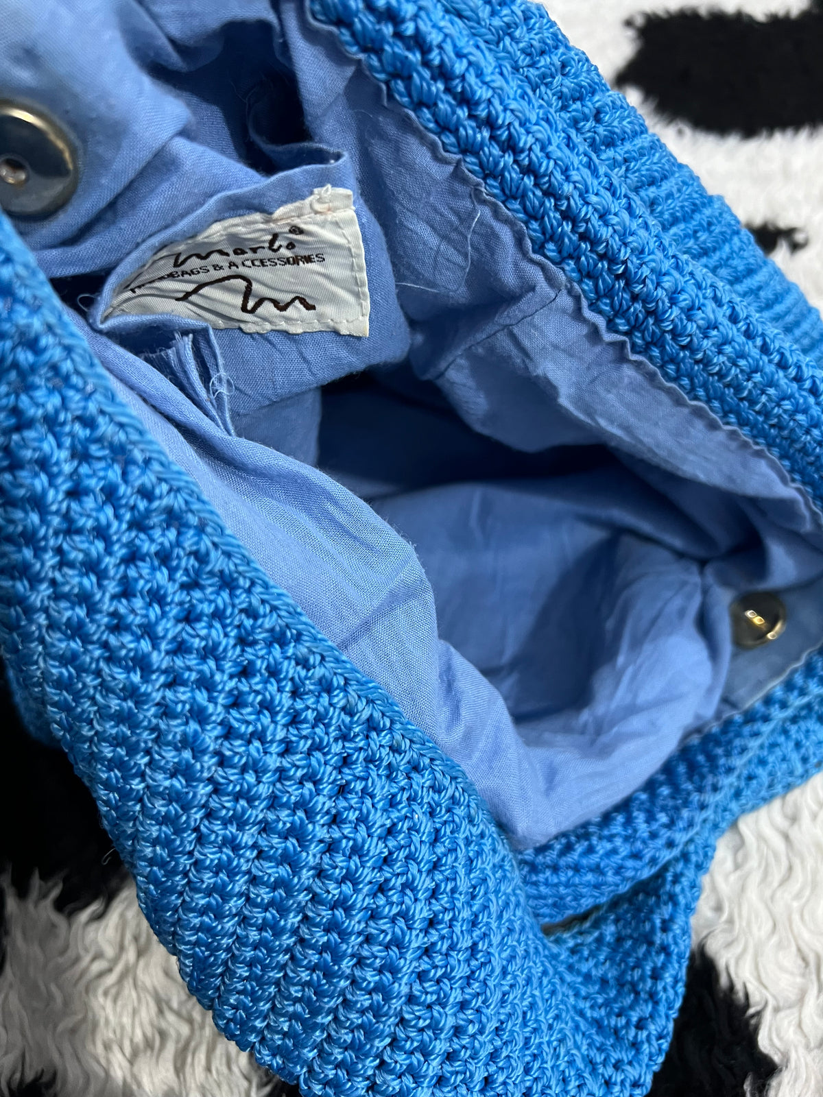 Vibrant Blue Shoulder Bag
