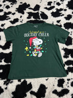 Snoopy Holiday Cheer Tee (Large)