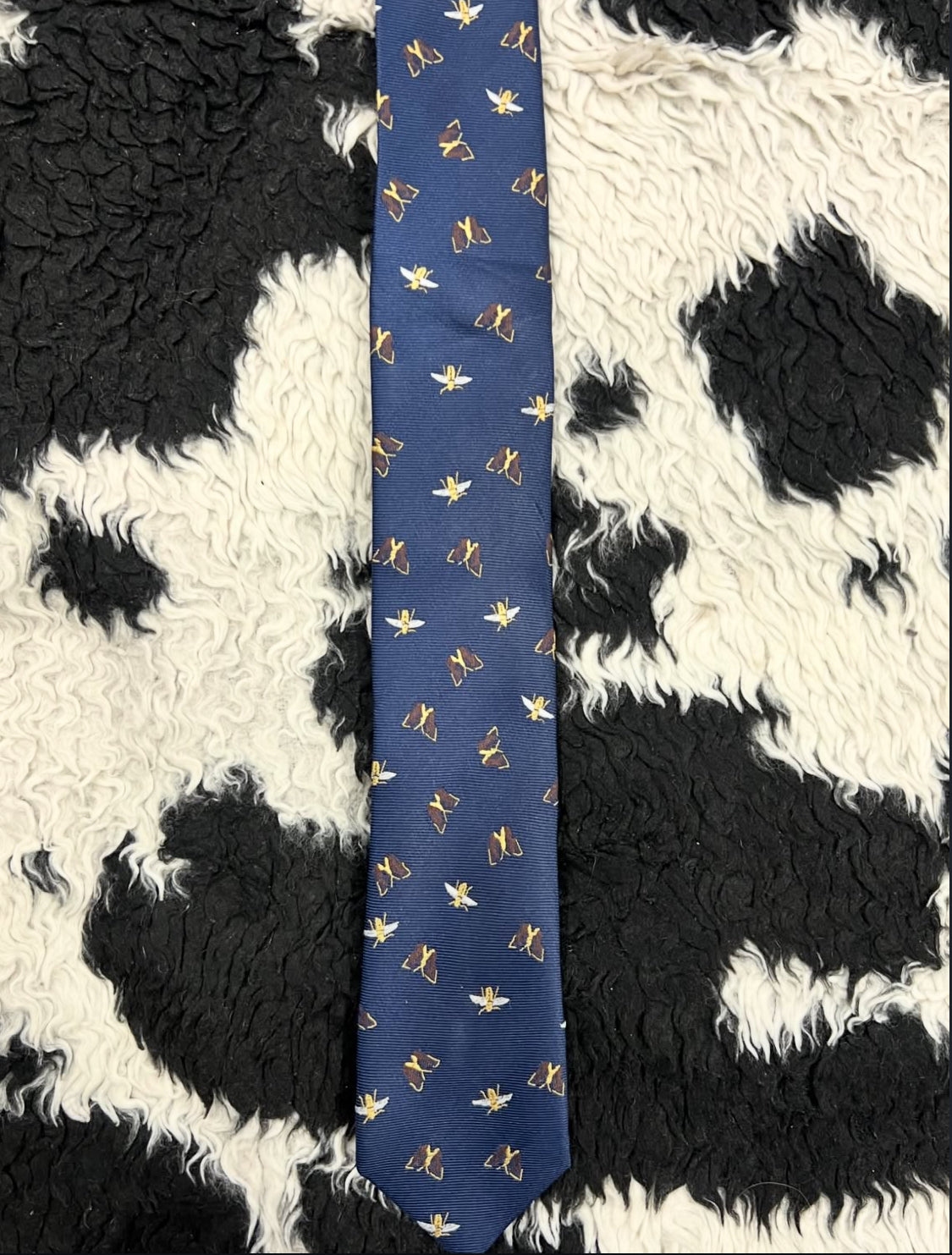 PRIMARK Butterflies & Bees Narrow Tie