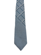 Blue Textured Tie