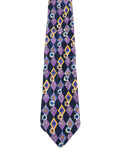 Roberto Purple Floral Tie