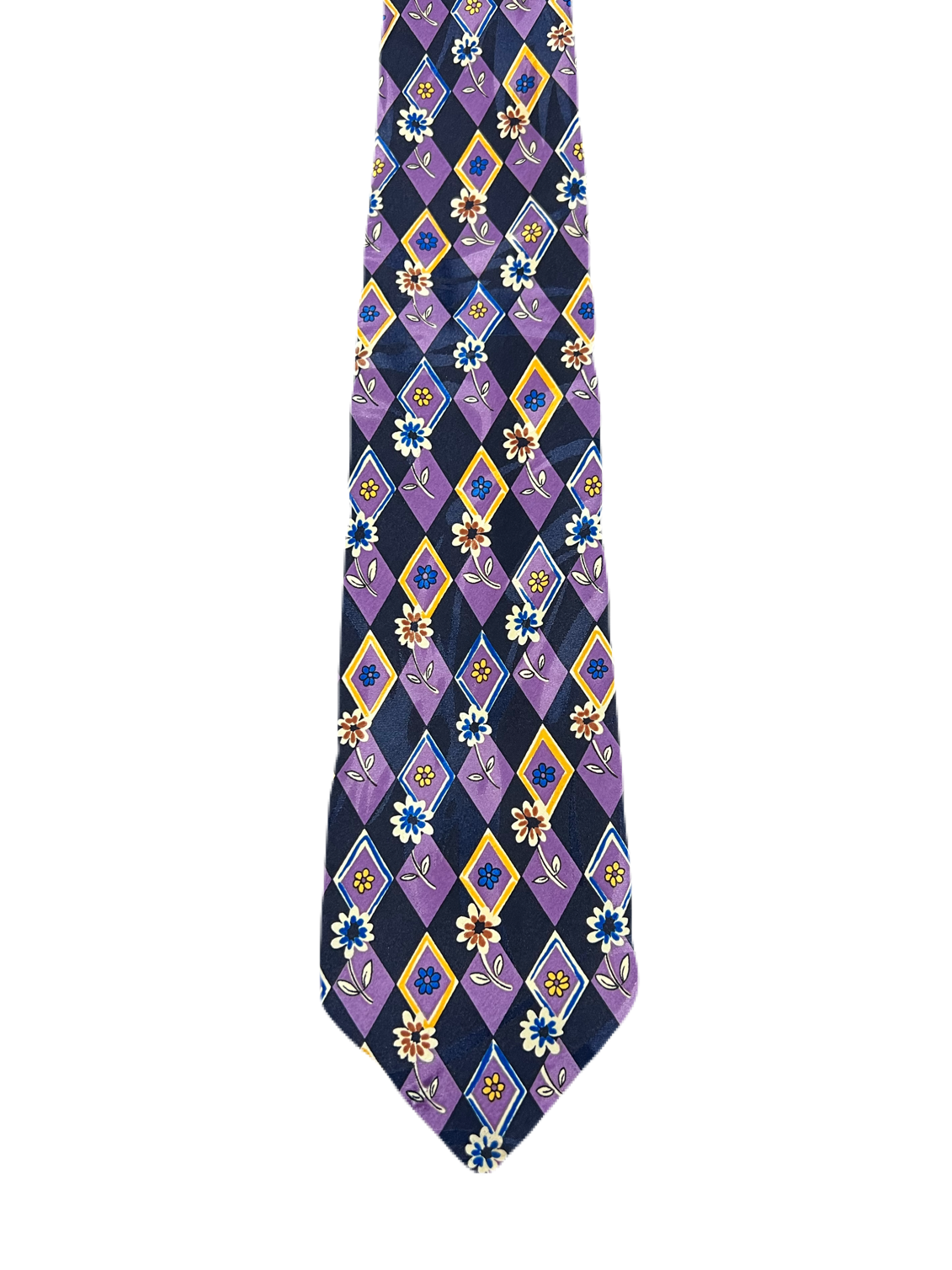 Roberto Purple Floral Tie