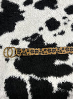 Cheetah Print Belt