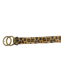 Cheetah Print Belt