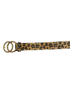 Cheetah Print Belt