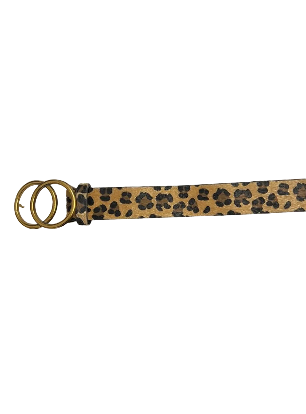 Cheetah Print Belt