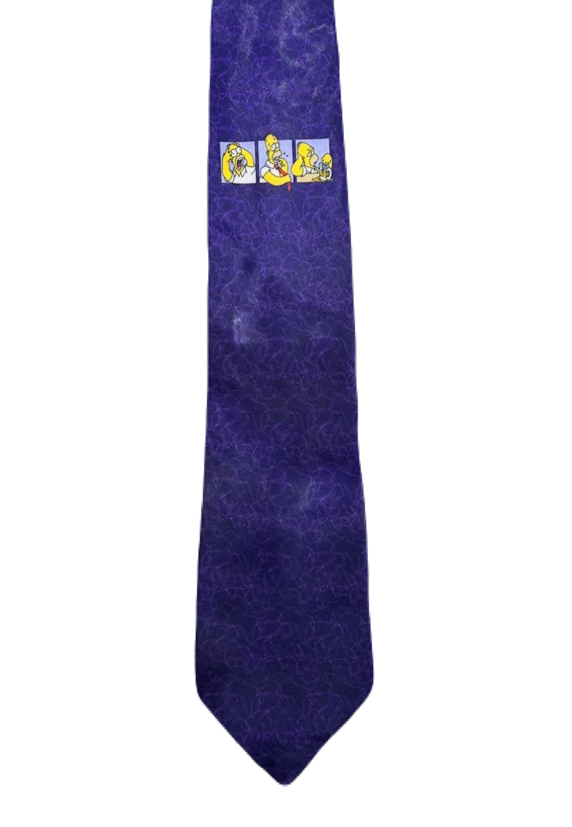 Homer Simpson at Work Tie