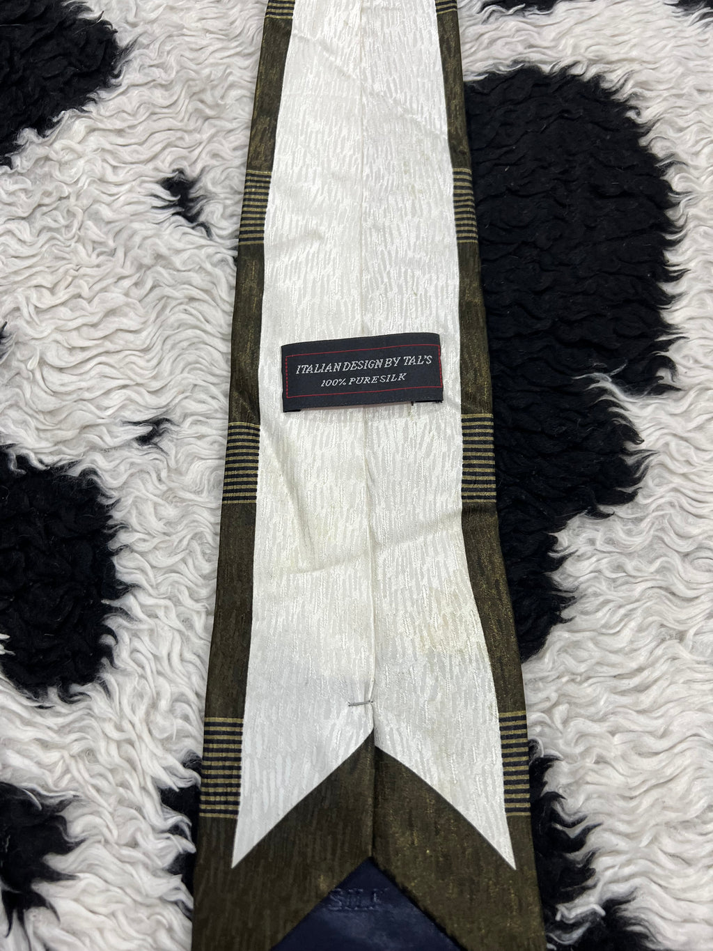 Tal's Pure Silk Green Tie