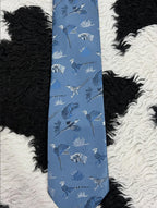 Blue Pheasants Tie