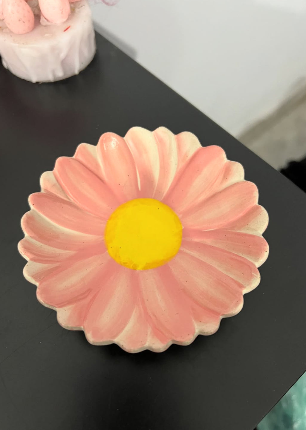 Ceramic Flower Jewelry Tray